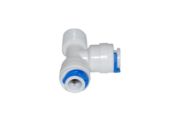 Blue Locks Water Purifier Accessories Plastic K7566 Tee Joint Without Nut