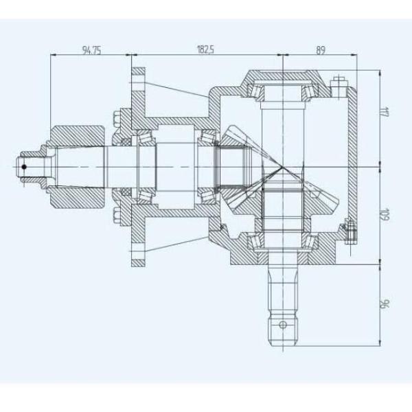 Conveyor Mill Machine Industrial Worm Gearbox Reducer