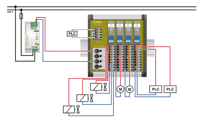 Phoenix QUINT-PS/1AC/24DC/10 2866763 power module 24V 10A AC/DC conversion