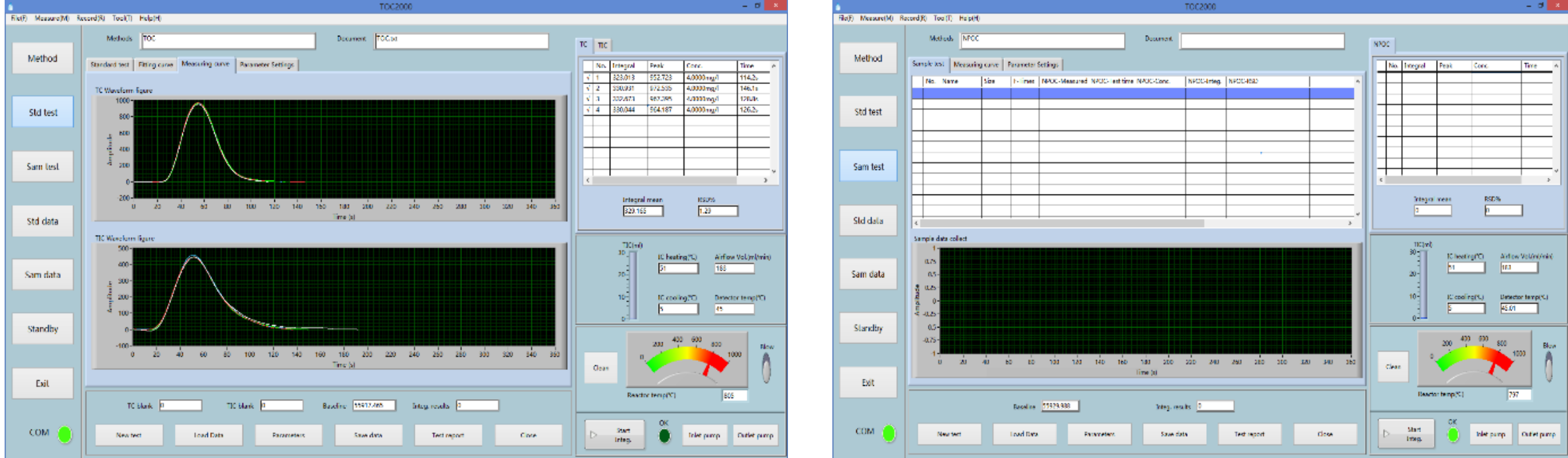 TOC-100 Total Organic Carbon Analyzer TOC For Drinking Water