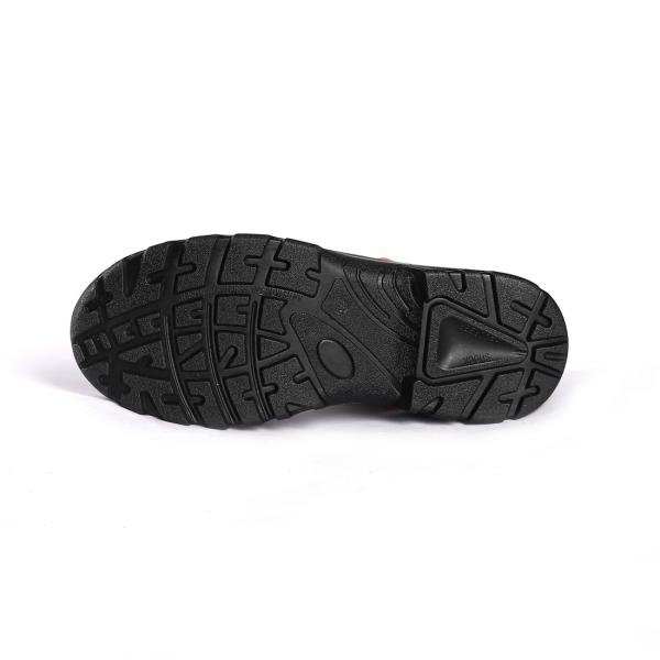 Slip Resistant Leather Mesh Steel Toe Lace up Closure Unise Low Cut Work Boots Safety Shoes
