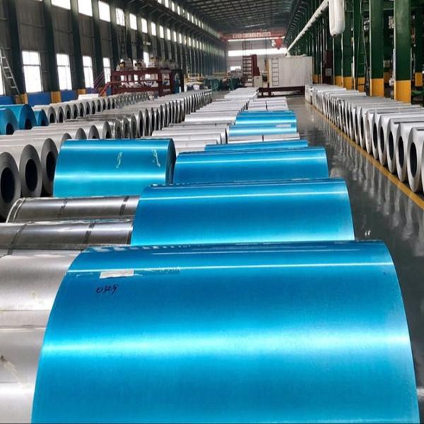 AZM120 ASTM A792M S350GD 55% Aluzinc Steel AFP Galvalume Steel  0.48*1219 GL Roof Panels Stone Coated Tiles Villa Roof