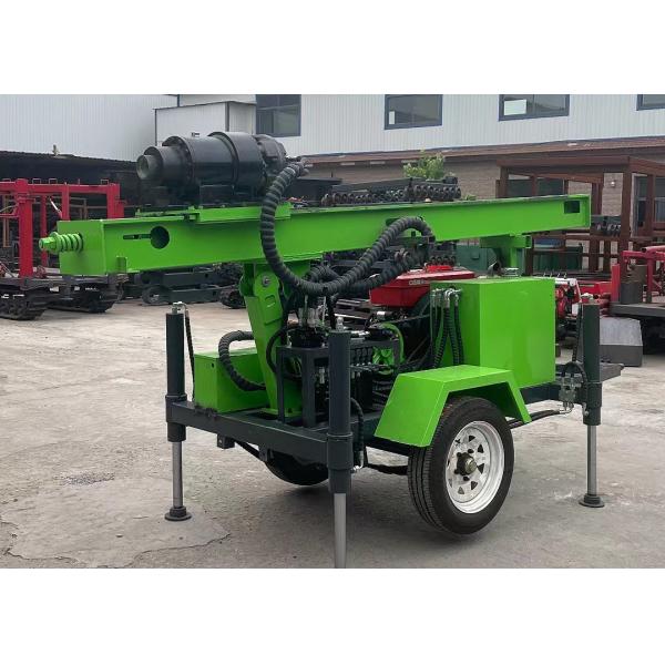 2.5T прицепная буровая установка для 150 м бурения