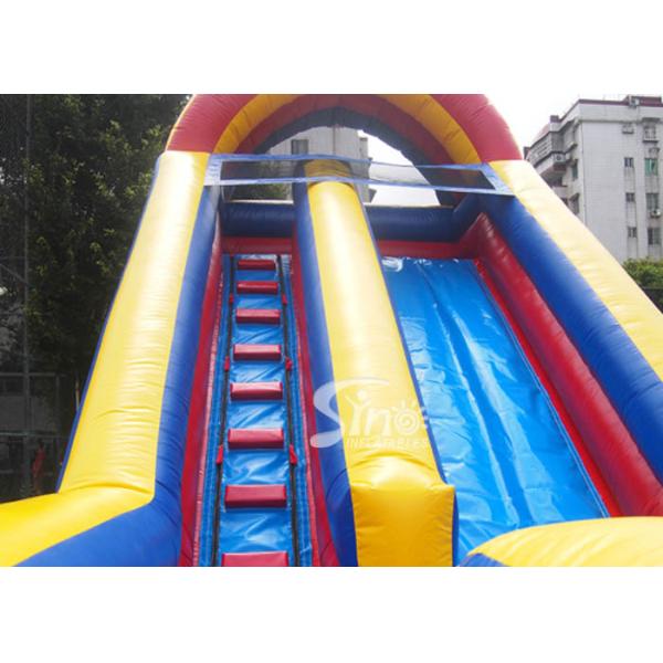 Great Fun Outdoor Kid Giant Inflatable Amusement Park For Commercial Use