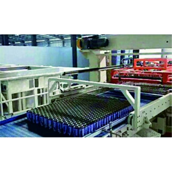 Empty Can Glass Bottle Palletizer / Depalletizer Fully / Semi Automatic High Efficiency