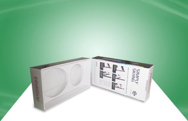 Corrugated Paper Sports Packaging Boxes OEM / ODM with PET Sleeve