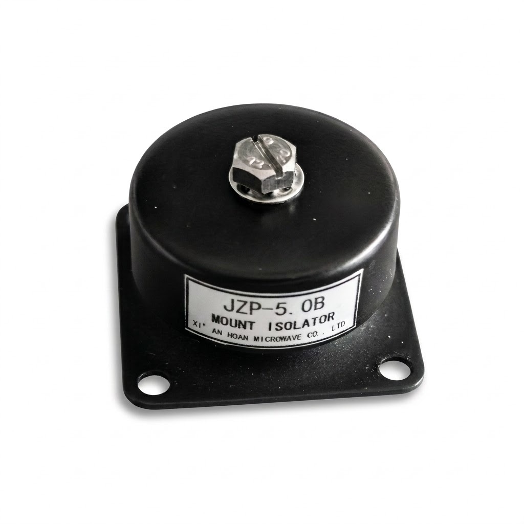 JZP-5.0B Rubber Shock Absorber High Stress Relaxation Resistance Thermal-Conductive Core Integration Isolator Mount