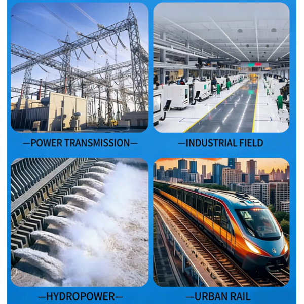 Single Copper Core YJV XLPE High Voltage Cable Insulation Industrial Railway