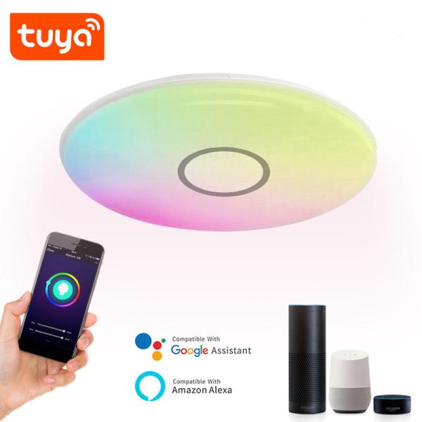 ПРИЛОЖЕНИЯ дистанционного управления RGB потолочного освещения современной музыки 36W потолочное освещение СИД музыки красочного умное