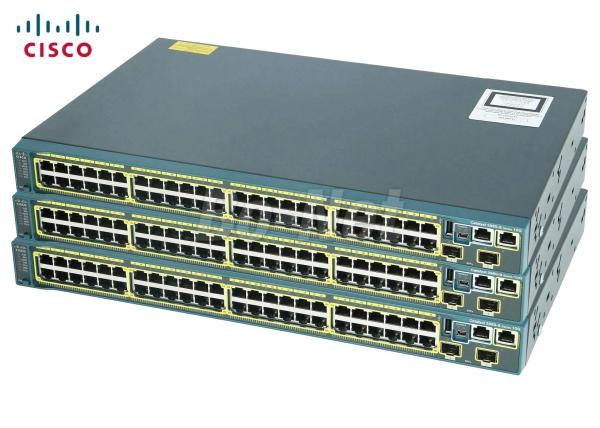 55 Watt Used Cisco Switches , Cisco Stackable Switches WS-C2960S-48TD-L 2960S
