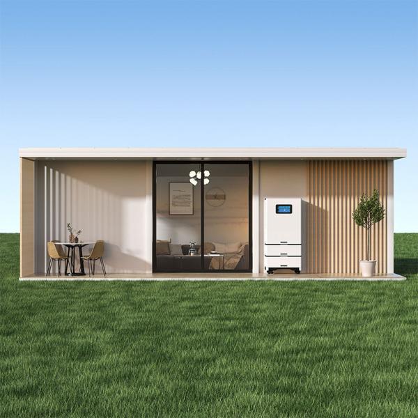 Casas pequenas destacáveis de quarto único de luxo Escritório pré-fabricado Casa de contentores com painel solar