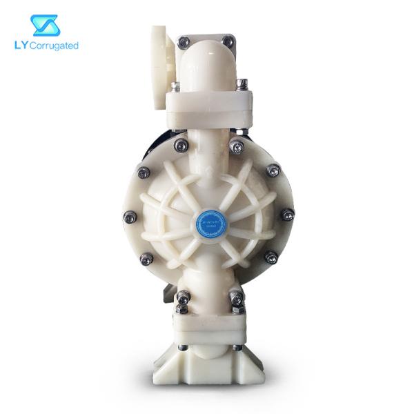 6kgf/Cm2 corrugou a colagem plástica de Shell Pneumatic Diaphragm Pumps For das peças sobresselentes da máquina