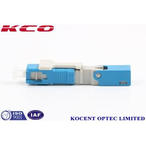 SC/UPC Fiber Optic Fast Connector with 55mm/60mm Length Low Insertion Loss 0.2dB and High Return Loss 55dB