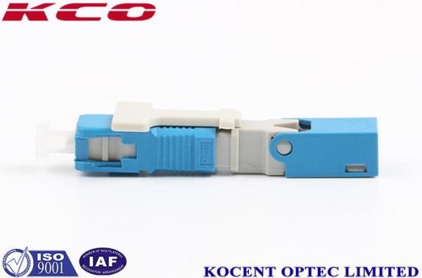 SM MM Fiber Optical Fast Connector , Fiber Optic Cable Assembly Connector