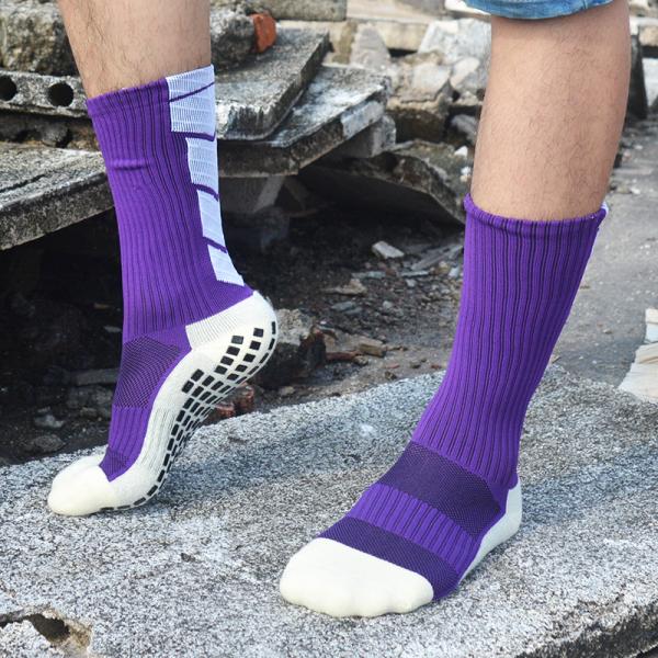 Acceptaple OEM 70%Nylon Sport Soccer Football Plain Long Thick Socks for Boys Girls