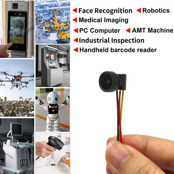 Miniature 8.8mm CMOS Analog Camera Module High-Sensitivity Micro Camera