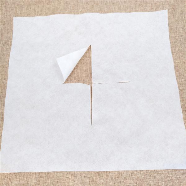 Disposable 30*41CM Massage Face Cradle Covers Spunlance Cotton