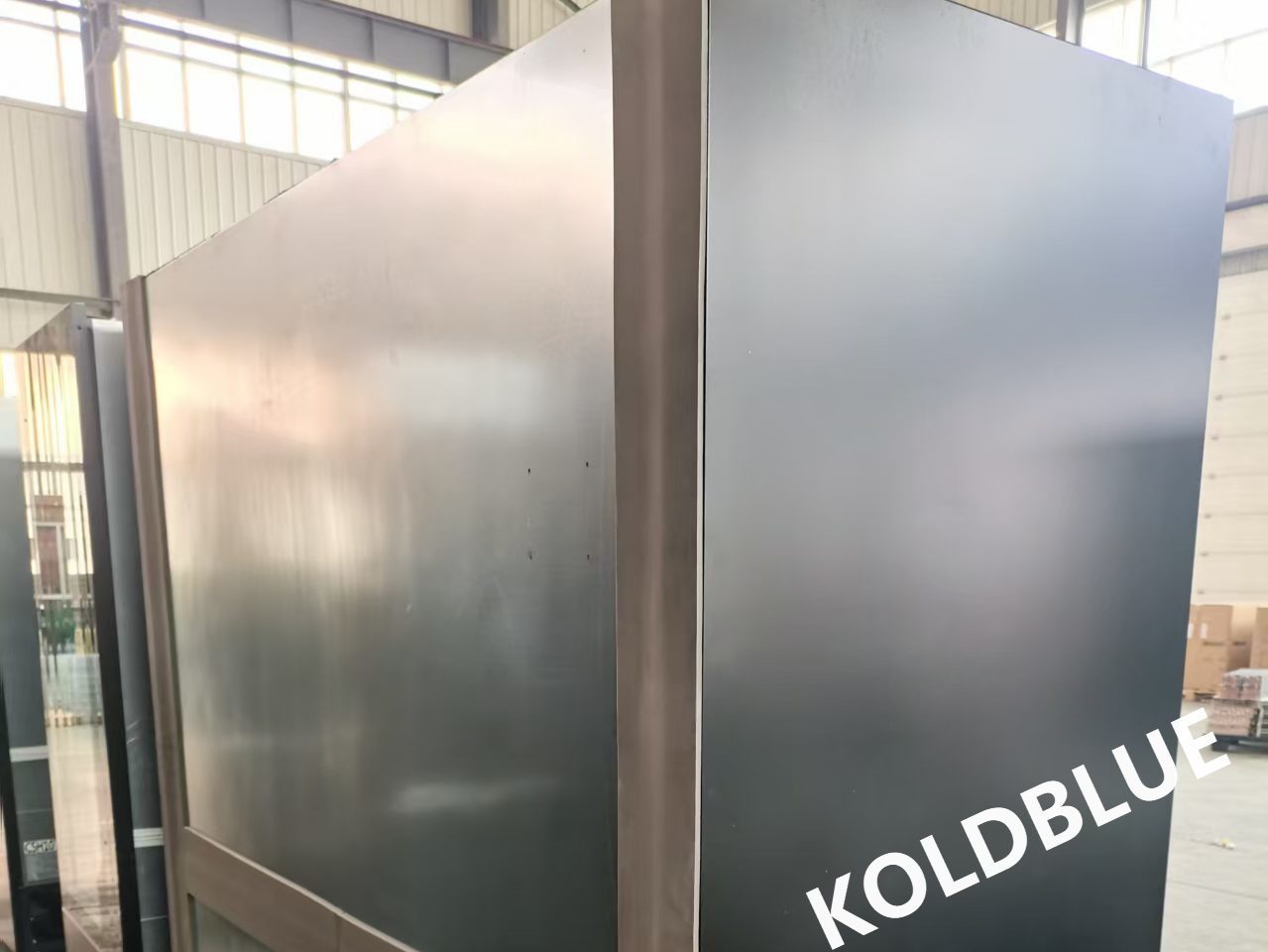 2500MM  Large‑Size Deep‑Storage Self‑Contained Upright Glass Door Merchandiser Freezer