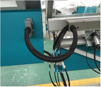 Heavy Duty Frame Bending Machine / Stainless Steel Glass Spacer 4 Siemens Servos