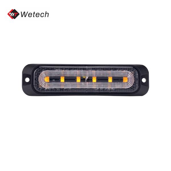 Luz estroboscópica de emergencia para camión de 18W LED, luces de emergencia para vehículos