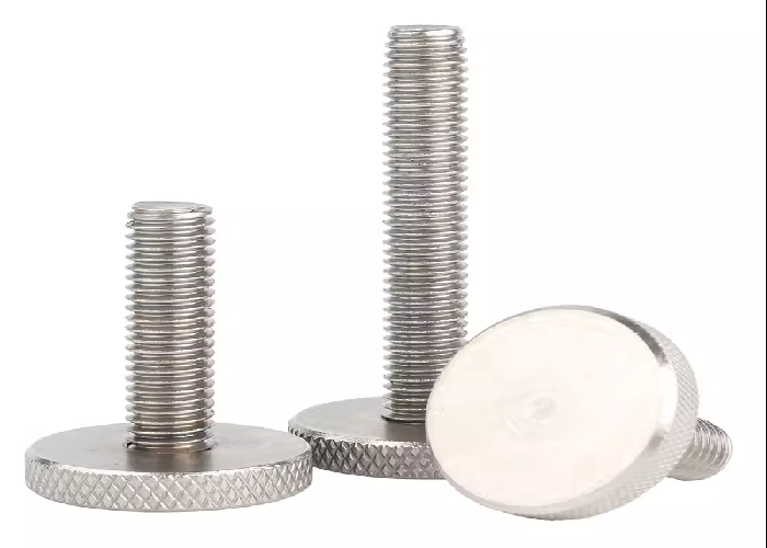 SS304 M5 Thumb Metal Screw Food Processing Mirror Polished Sanitary Equipment