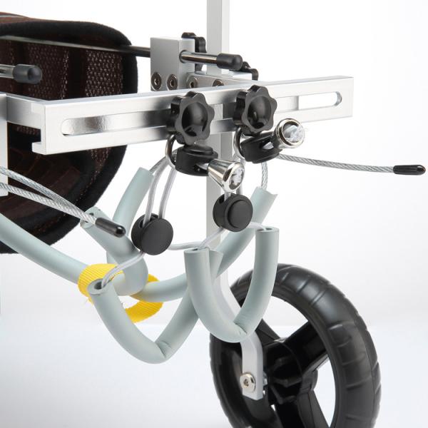 Pet Dog Wheelchair For Back Legs Folding Lightweight Wheelchair for Disabled Dogs