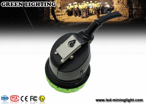 Long wire LED Mining Lamps With 1500mA 3.7V Lithium Battery , Impact Resistant Headlamp
