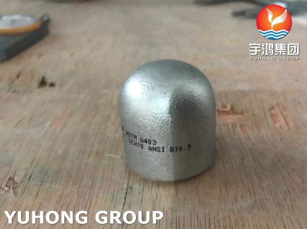 Cap Butt Weld Fittings B16.9 ASTM A403 WP304L Condensers Heat Exchanger