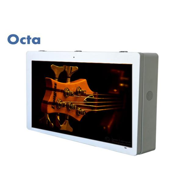 Waterproof Advertising Stand Alone Digital Signage Kiosk 1920 * 1080P