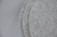 Auditorium Soundproof Round Acoustic Panels Fire Retardant Acoustic Cinema Wall Panels