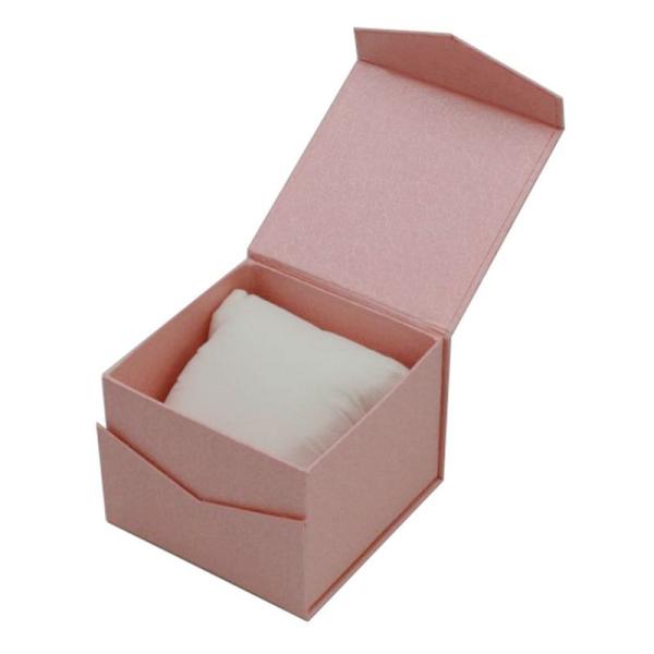 Люкс на заказ Красочное жесткое магнитное кольцо Коробка для ювелирных изделий с собственным логотипом для других