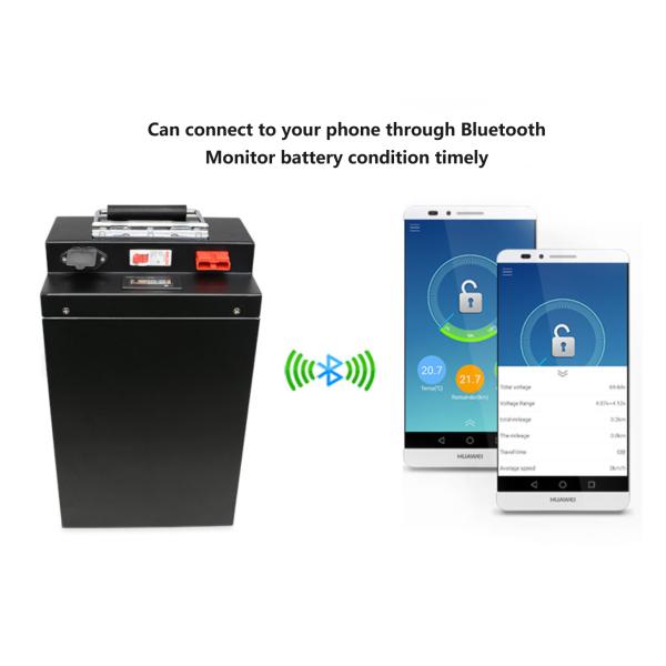 60V 30Ah перезаряжаемая литийная батарея для электрических мотоциклов трехколесных и скутеров