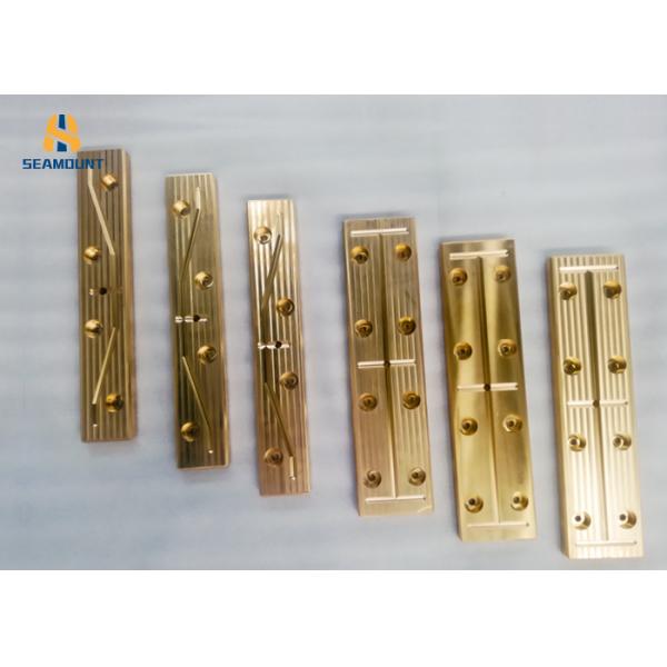 Brass Copper Metal Plate High Load Capacity Self Lubricating Sliding Plate