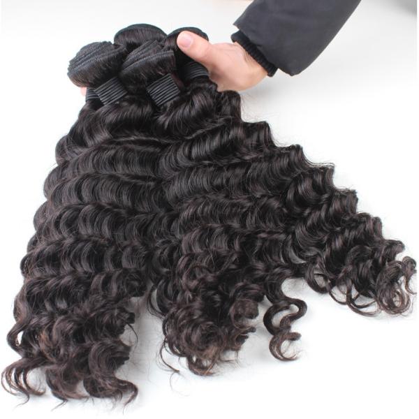 Hot selling Grade 6A 100% Brazilian Remy virgin hair, deep weave human hair weave,hair weft, hair extension