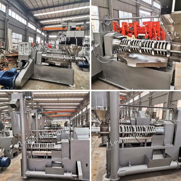 Expulsor industrial do óleo de palma da máquina da imprensa de óleo do parafuso 18.5kw da liga