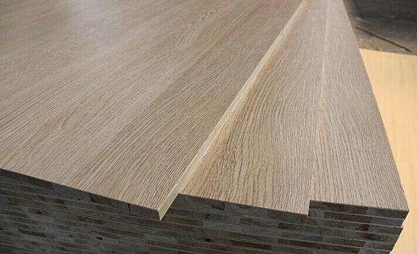 Melamin Covered Laminated Block Board For Making Solid Core Flush Doors