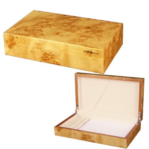 Custom Glossy Wood Pen Box Lacquer Durable Wooden Pen Case With Carved Logo