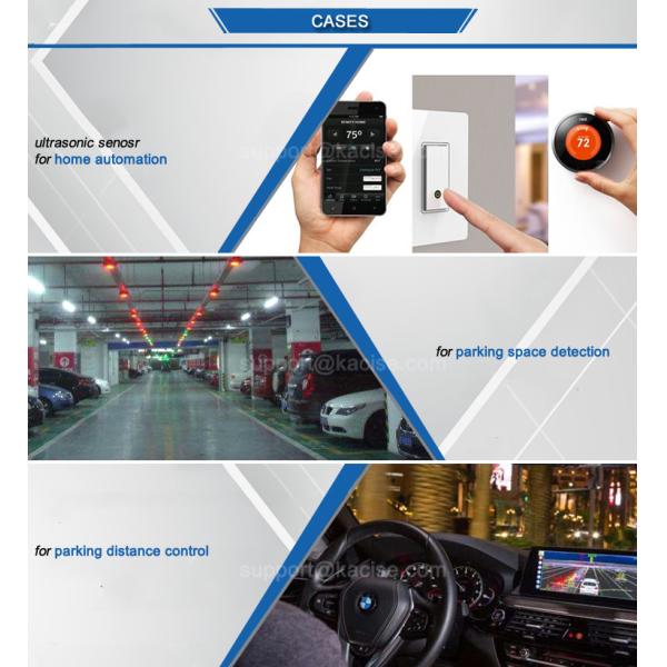 High Frequency Ultrasonic Probe Water Proof For Car Water Level Sensor