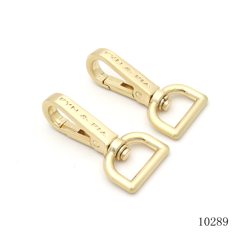 17mm Zinc Alloy Snap Hook, Swivel Trigger Snap Hook, Swivel Eye Bolt Snap Hook, Locking Swivel Metal Snap Hook Buckle for Bag Hardware Accessories