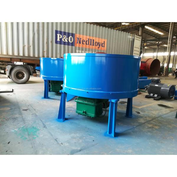 Professional wheel grinding mixer for precise mixing of raw material and binder