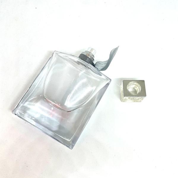 100ml Perfume Bottle Glass Press Spray Subpackage Empty Bottle Cosmetics Packaging