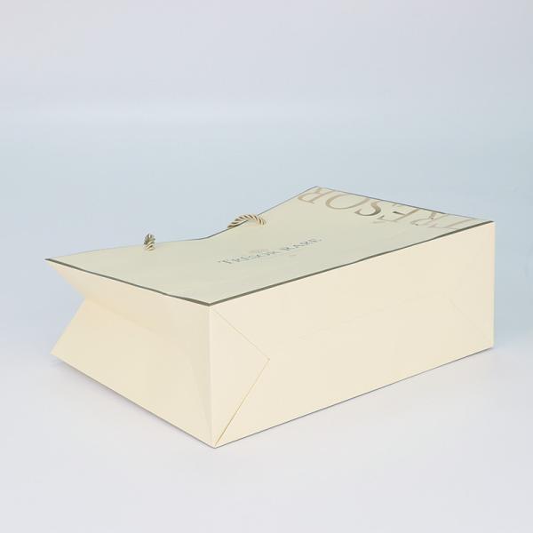 Offset Printing 10kg Rope Handle Kraft Paperboard Carrier Bags