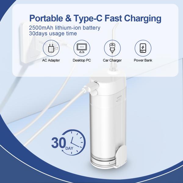 Waterpick Melhor Qualidade Elétrico Dental Sem Cordão Jet de Água Flosser Irrigador Oral Waterflosser