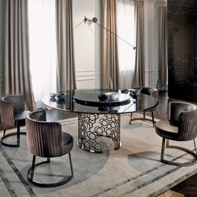 mesa de jantar luxuosa contemporânea de 0.75m