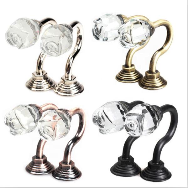 Crystal Rose Curtain Hardware Accessories
