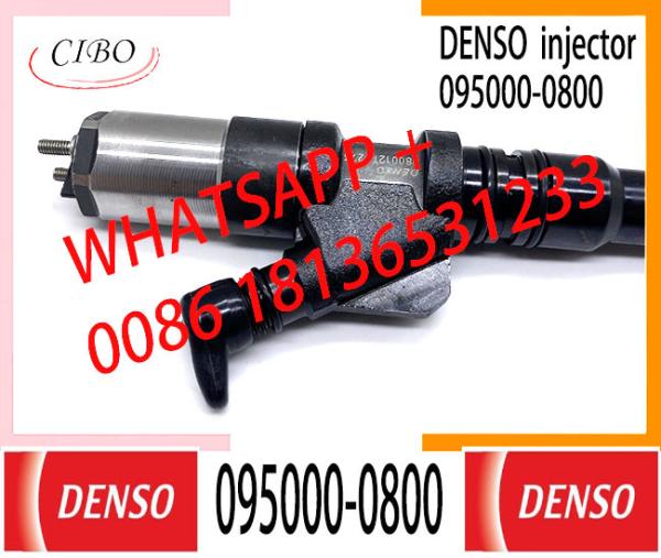 Diesel Fuel Injector 095000-0800 For Komatsu PC450-7 WA470-5