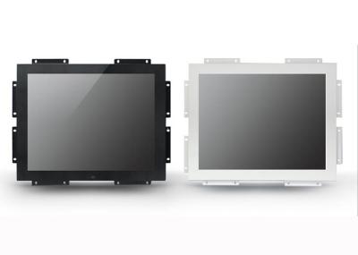 Painel branco do LCD do quadro aberto da caixa do metal da cor/tela táctil quadro aberto