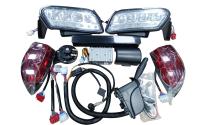 12V-48V Club Car Tempo Light Kit Providing Better Visibility At Night