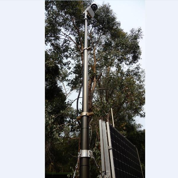 6m Security Camera Mounting Pneumatic Telescopic Masts-CCTV Telescopic Mast-China PHTmast