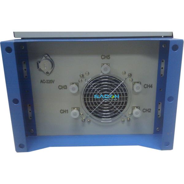 Outdoor Waterproof Drone Signal Jammer with 215W Power and 5 Bands for UAV